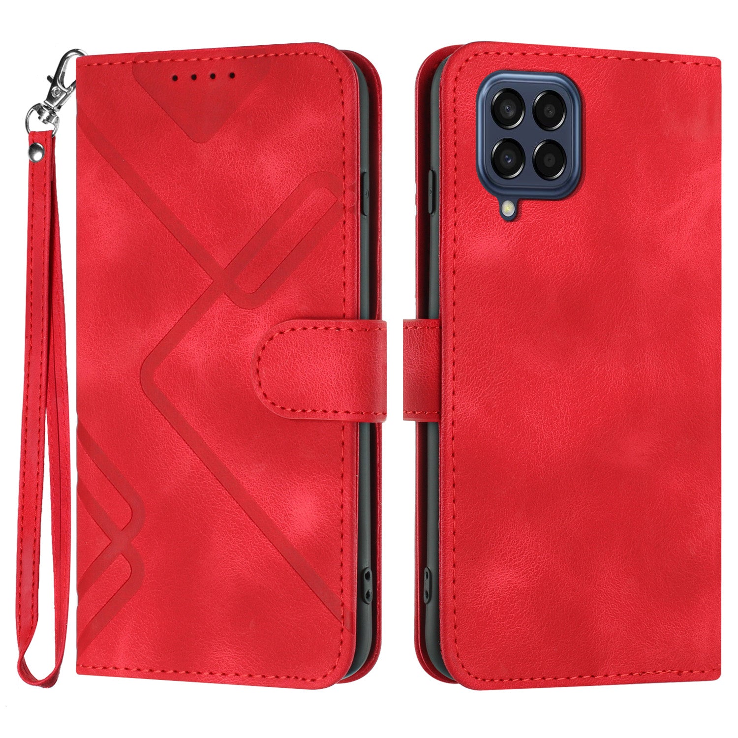 YX0040 For Samsung Galaxy M53 5G TPU PU Leather Cover Imprinted Pattern Wallet Phone Stand Case YX0040 For Samsung Galaxy M53 5G TPU PU Leather Cover Imprinted Pattern Wallet Phone Stand Case
